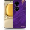 Picasee silikónový prehľadný obal pre Huawei P50 - Purple