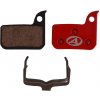 Brzdové destičky Author ABS-68 Sram RED 22 červená