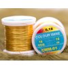 Hends krúžkovací drôtik Colour Wire 0,09mm 21,6m Zlatá