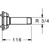 HANSA Flush connector 59914185