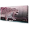 Obraz canvas Unicorn stromy jazero 100x50 cm
