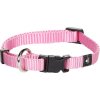 Obojok nylon Ziggi ružový XXS 1x15-25cm Flamingo