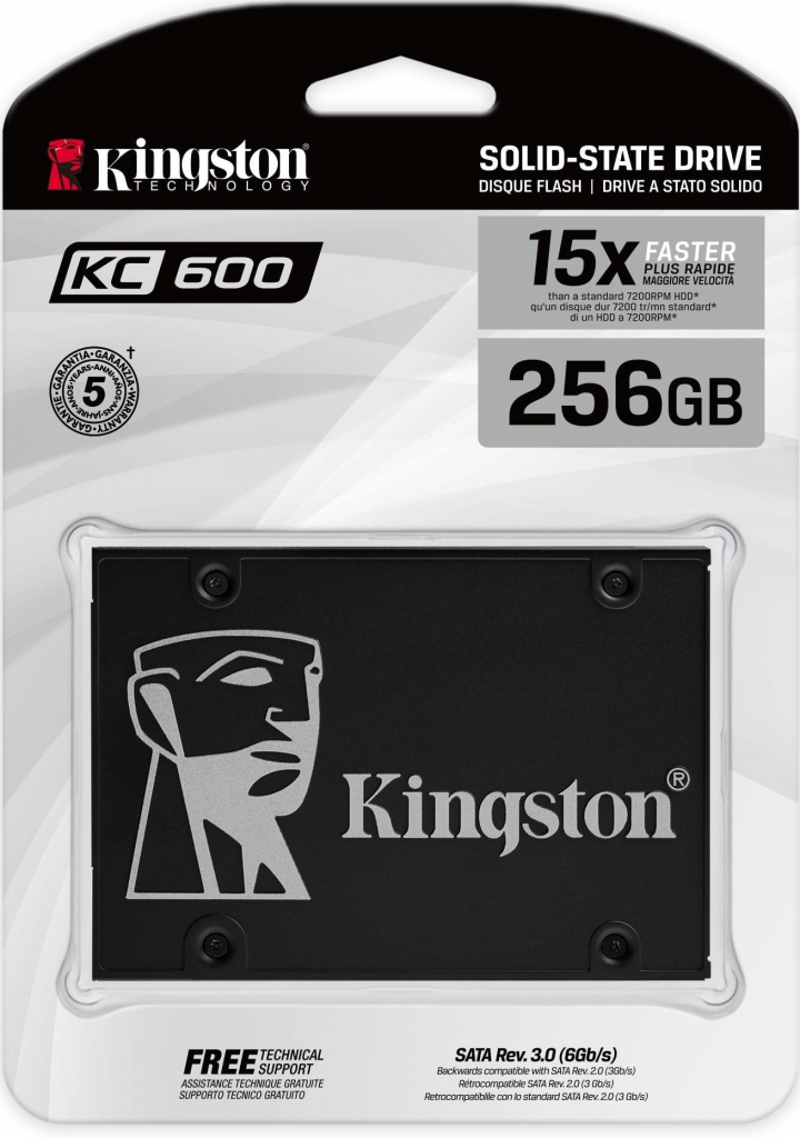 Kingston SKC600 256GB, SKC600B/256G