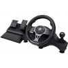 TRU Trust GXT 289 Movi Čierna USB Volant + pedále Nintendo Switch, PlayStation 4, Xbox One S, Xbox One X, Xbox Series S, Xbox Series X