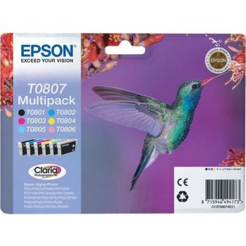 Epson T0807 Multipack - originálny