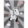 Dywany Łuszczów , Detský kusový koberec Petit Unicorn grey, 200x290, šedá, detská izba