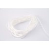 Polyesterová žalúziová šnúra - biela - priemer 0,14 cm