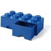 LEGO® 4006 Úložný box 8 so šuflíkom Blue
