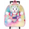 Detský batoh na kolesách s odnímateľným plyšákom Perletti Toys Kawaii Uni