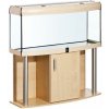 Diversa Comfort LED akvarijný komplet vypuklý čierny 240 l