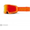 100% OKAN okuliare, fluo orange/HiPER mirror red