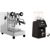 Lelit MaraX3 PL62X3, stainless steel + Ascaso H64, black