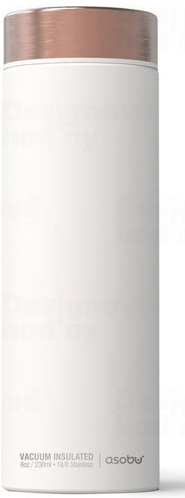 ASOBU luxusné termoska Le Baton white / copper 500 ml