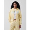 GAP Oversize mikina s logom Žltá S