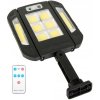 Verk 12291 Solárne osvetlenie 136 LED, IP67, senzor pohybu/súmraku, diaľkové ovládanie