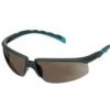 3M 3M Solus 2000 Ochranné okuliare, Šedé/modro-zelené bočnice, Scotchgard (K&N), šedý zorník, S200