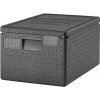 Termoizolačná nádoba Cam GoBox 46 L, Cambro, GN 1/1, Čierna, 600x400x(H)316mm