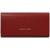 Exkluzívna kožená peňaženka - veľká veľkosť Diana Tuscany Leather Farba: Červená