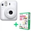 FUJIFILM INSTAX MINI 12, CLAY WHITE + 10 FOTO