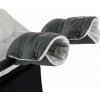 PETITE&MARS Rukávnik / rukavice Jasie na kočík Charcoal Grey
