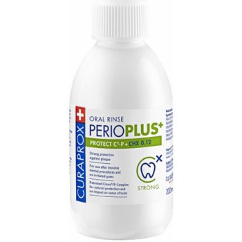 Curaprox Perio Plus+ PROTECT CHX 0,12% ústna voda s chlórhexidínu a citroxom 200 ml