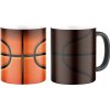 Magický keramický hrnček s potlačou Basketbalová lopta - celopotlač