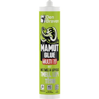 Montážne lepidlo Den Braven Mamut Glue Multi biele 290 ml