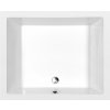 POLYSAN - DEEP hlboká sprchová vanička obdĺžnik 110x90x26cm, biela 72363