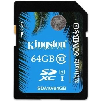 Kingston Ultimate SDXC 64GB UHS-I U1 SDA10/64GB