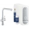 Grohe Blue Home - Páková drezová batéria s filtračnou funkciou a chladiacim zariadením, chróm - 31539000