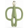 Matchstick Monkey Hryzadlo a zubná kefka olive