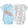 Zavinovacie body Sloník a kvietky | Jemnosť a hravosť | KidsPlanet.sk Veľkosť: 56 cm (1 mesiac)