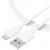 Kábel XO NB238 USB - Lightning 3,0 m 2A biely