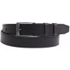 Black Hand Korabelts dámsky kožený opasok 034-98 čierny