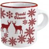 TORO Keramický hrnček 120 ml vianočný jeleň