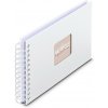 Hama album klasický špirálový FINE ART 24x17 cm, 50 strán, biela, biele listy - HAMA 9842