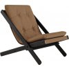 Karup deckchair BOOGIE - lehátko (skladacie) 65x88x75 cm mocca black (lak)