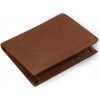 Arwel Tmavo hnedá pánska kožená peňaženka - dokladovka 514-3220-47