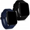 2x Náramok kwmobile Xiaomi Huami Amazfit GTS 2 Mini černá, modrá