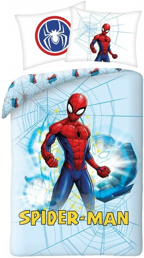 Halantex obliečky Spiderman bavlna 70x90 140x200
