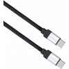 Solight magnetický USB-C 3.1 kábel, USB-C konektor - USB-C konektor, 1m SSC