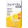 ASCORVITA Max vitamín C, D a zinok 30 tabliet