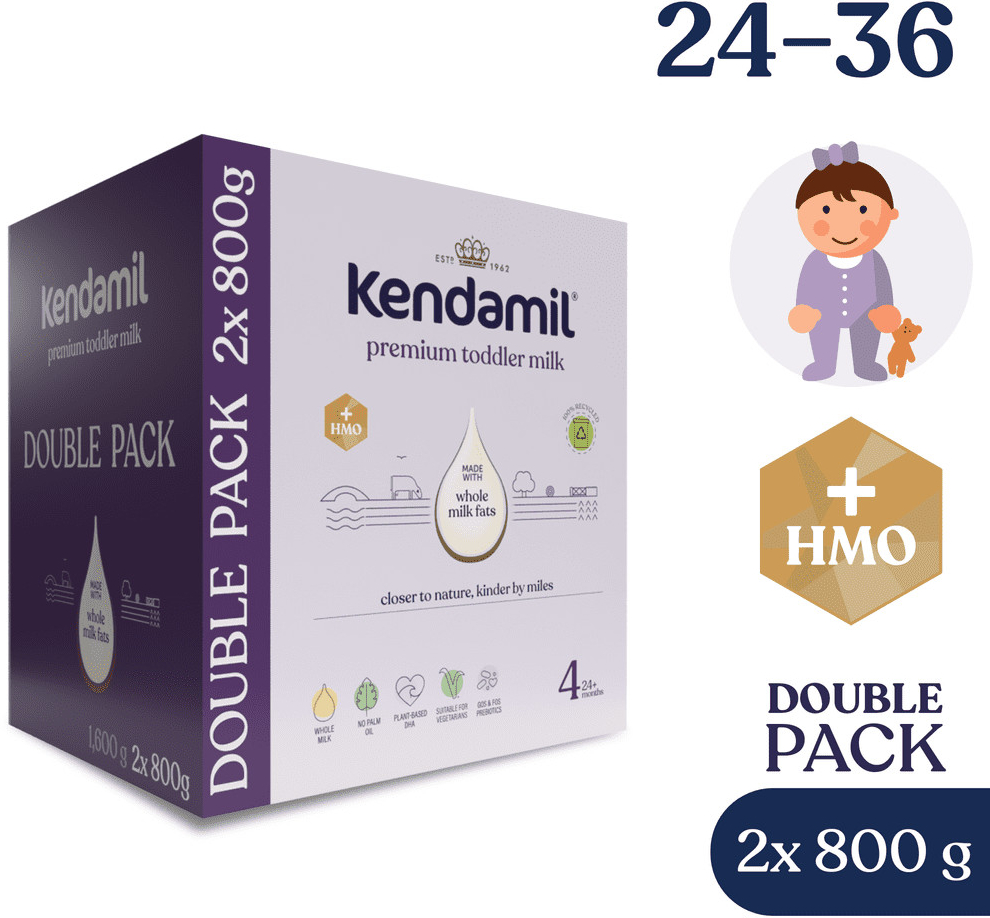 Kendamil 4 Premium HMO+ 2 x 800 g