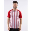 SHIRT TRATTO dres červená-biela L