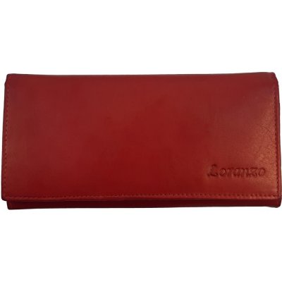 Loranzo | Dámska kožená peňaženka Loranzo červená