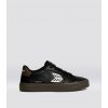 Cariuma SALVAS Teak Black Leather Ivory Logo Sneaker