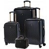 Cestovní kufr BERTOO Torino - černý set 4v1 99l, 60l, 33l, 14l