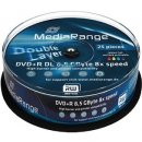MediaRange DVD+R 8,5GB 8x, 25ks