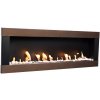 BIO FLAME biokrb Easy L Open Brown Horizontal 115x40 cm
