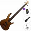Cort Action PJ SET Open Pore Walnut Elektrická basgitara